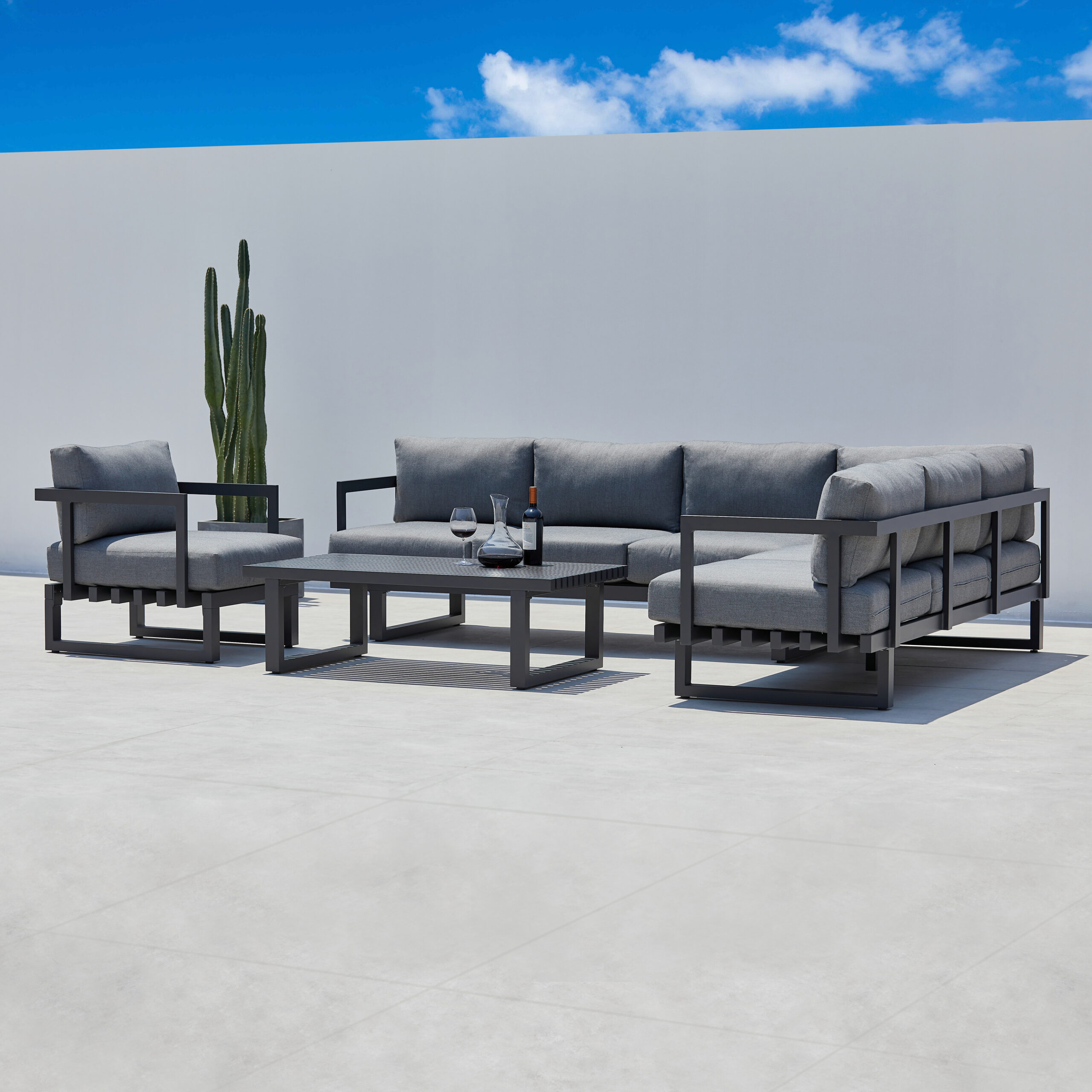 SF-380 Corner Set Charcoal (3) 1
