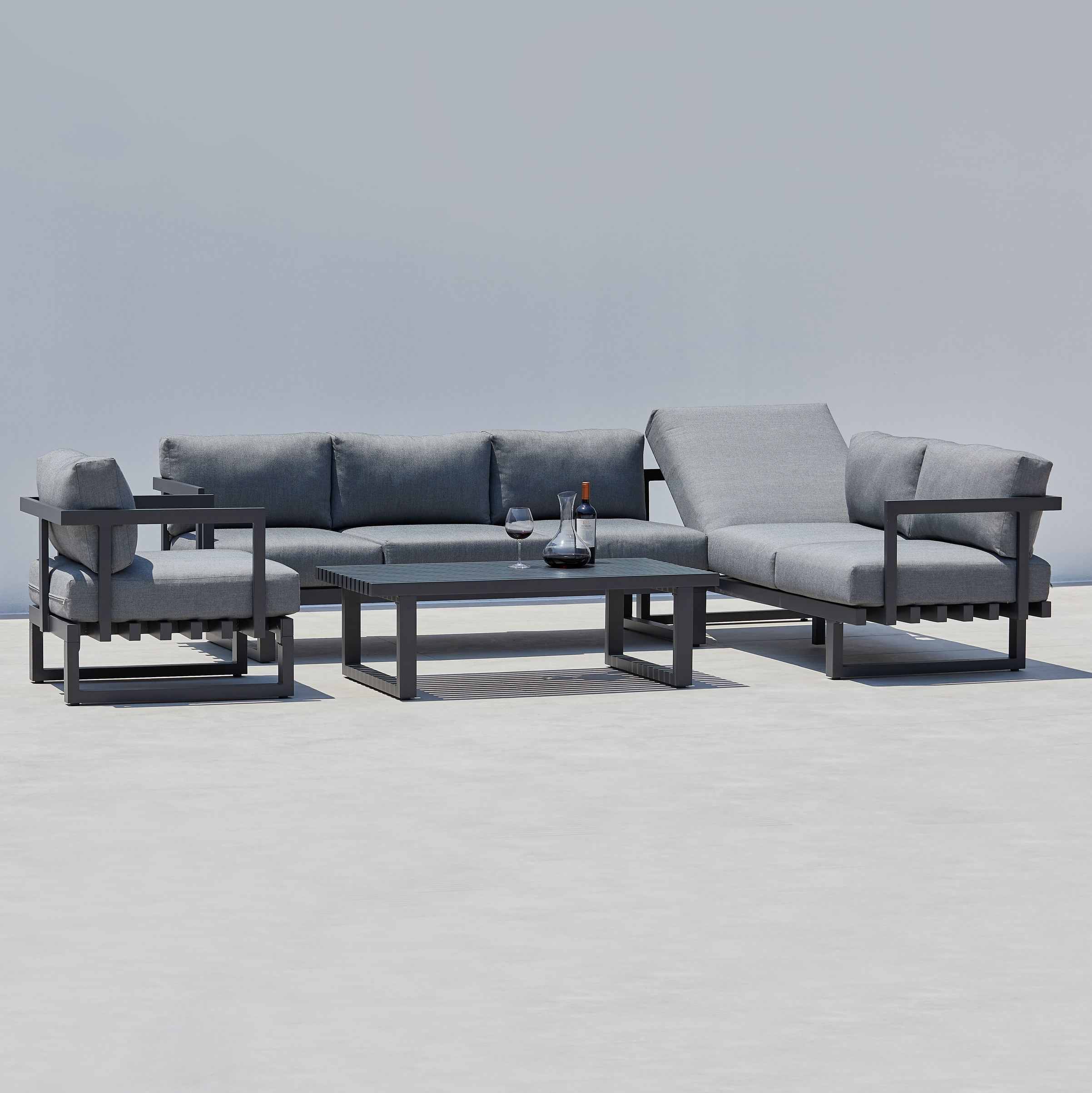 SF-380 Corner Set Charcoal (4)