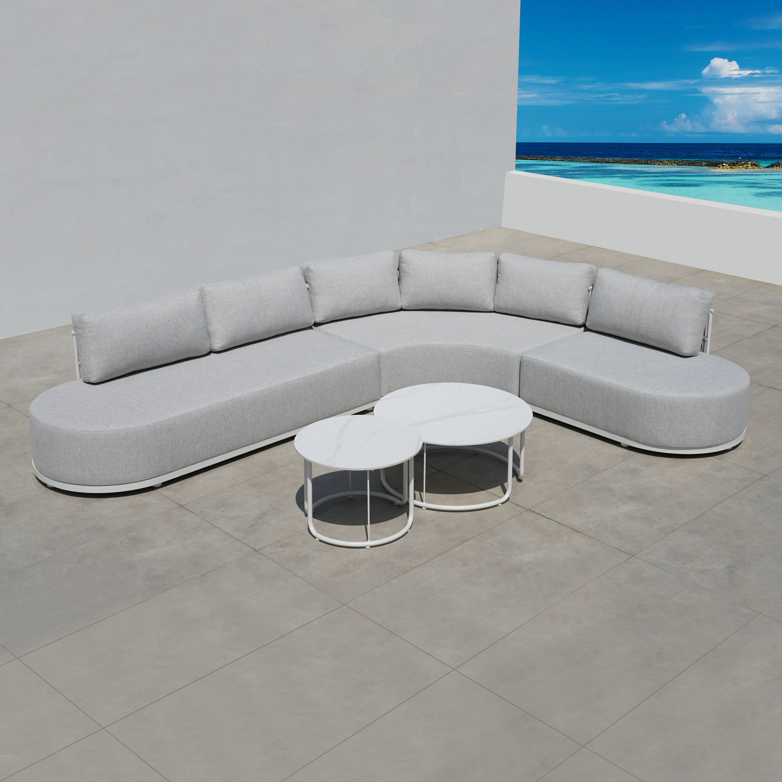 SF-436 White 5 seater (5)