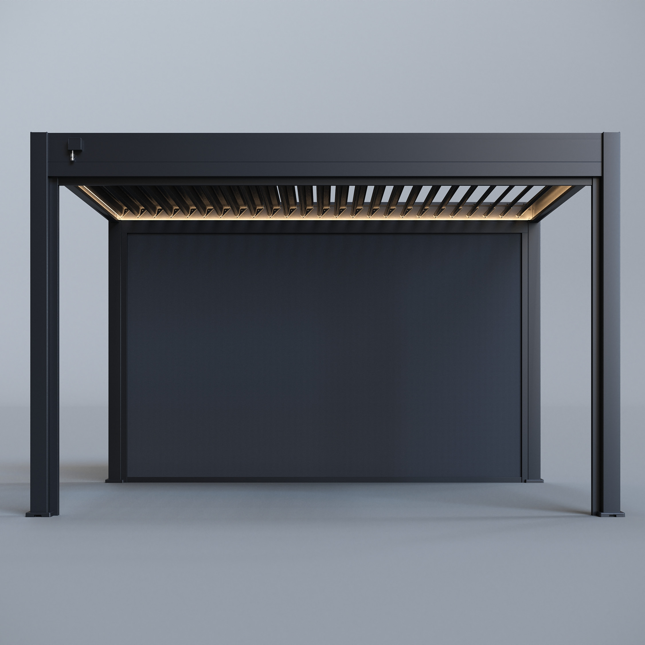 Hygge Pergola Including Blinds. 14