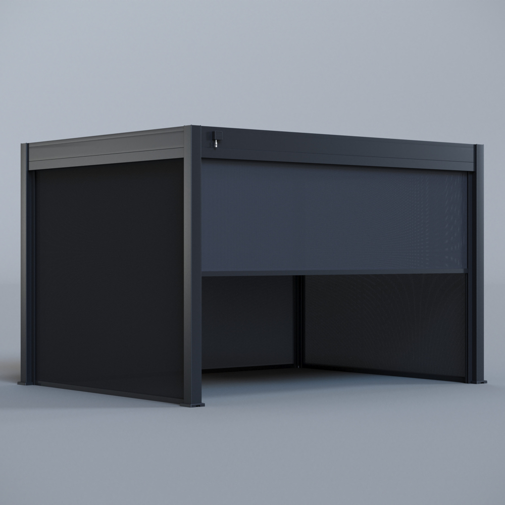 Hygge Pergola Including Blinds. 9